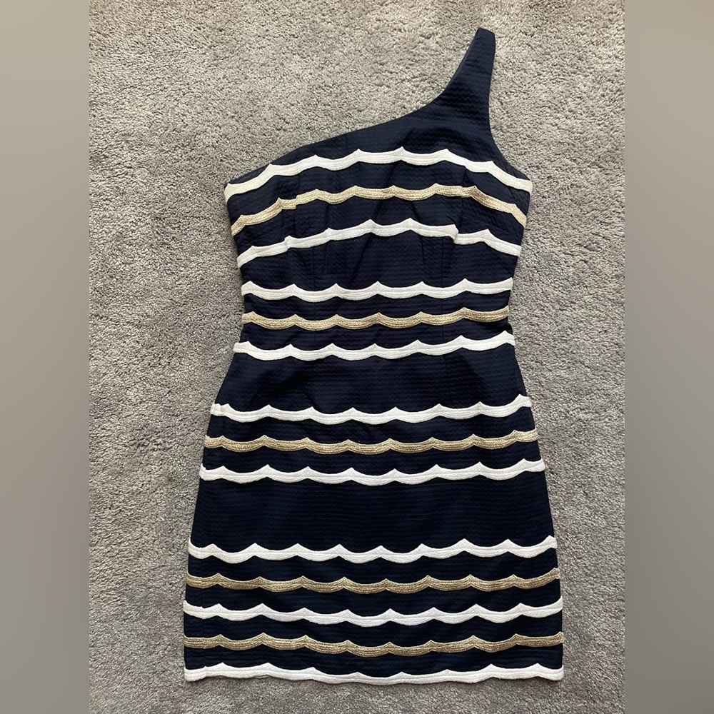 Lilly Pulitzer One Shoulder Dress